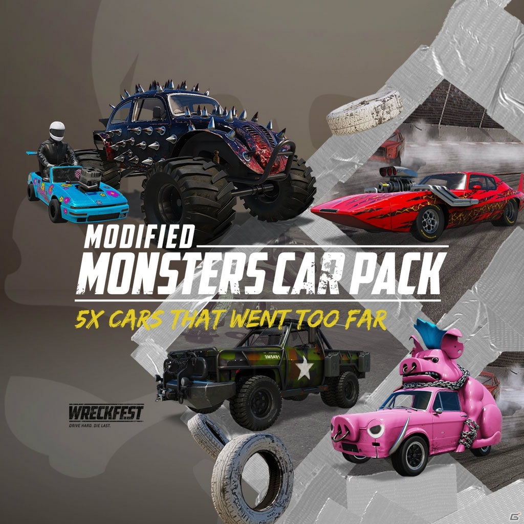 「Wreckfest」のDLC「Wreckfest Banger Racing Car Pack」が発売！SweeperやHearse、Stock Carの3台が登場の画像4
