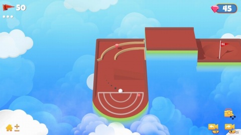 3回のショットでホールカップを目指せ！「ポケットミニゴルフ」がSwitchで配信開始の画像2