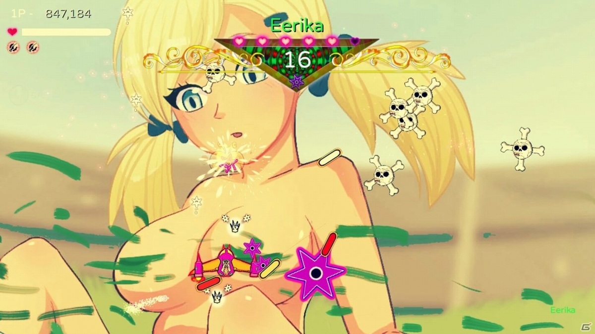 Switch「Waifu アンカバード」が7月16日より配信開始！脱衣で嫁を救い出すセクシーSTGの画像15