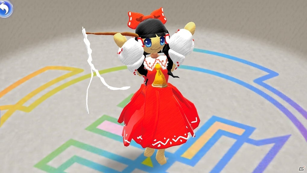 「ラクガキ キングダム」事前登録者数7万人達成！ハクレイのミコを収録した「ラクガキ王国セット」が配布決定の画像2