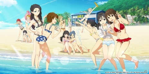 「スクールガールストライカーズ2」今年の新作水着は3タイプ！「2020エテルノサマーバケーション」が開催の画像3