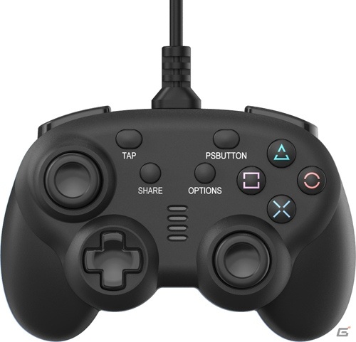 PS4/Switch両対応のゲームコントローラーに軽量小型のミニ版が登場！ブラックやブルー、レッドの全3色がラインナップの画像1