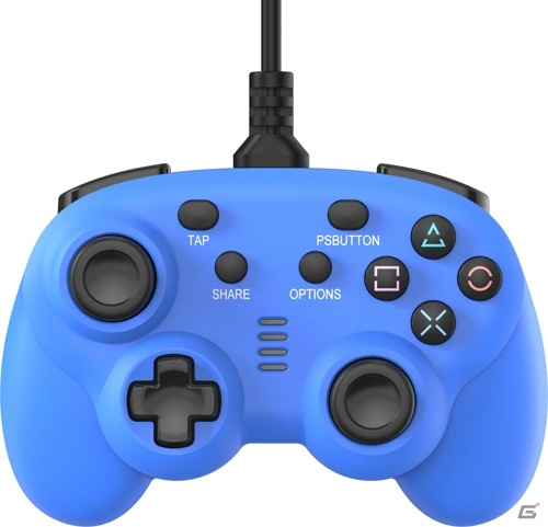 PS4/Switch両対応のゲームコントローラーに軽量小型のミニ版が登場！ブラックやブルー、レッドの全3色がラインナップの画像2