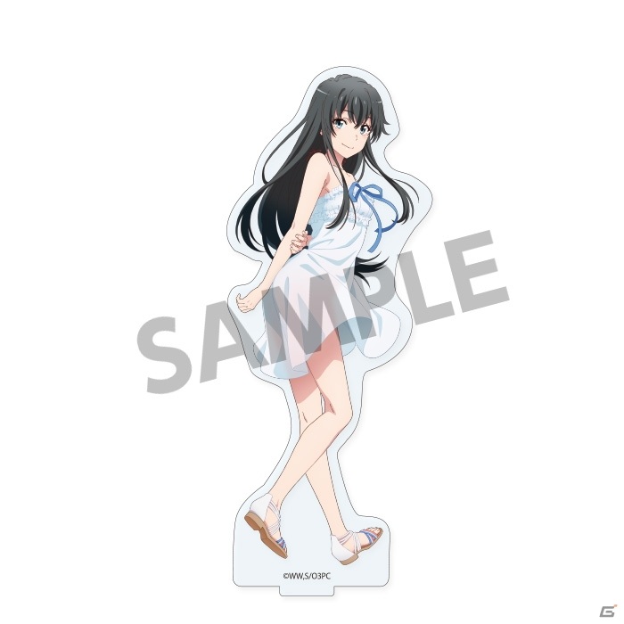 「やはり俺の青春ラブコメはまちがっている。」シリーズよりアクリルフィギュア、缶バッジ、スポーツタオル、Tシャツが登場！の画像10