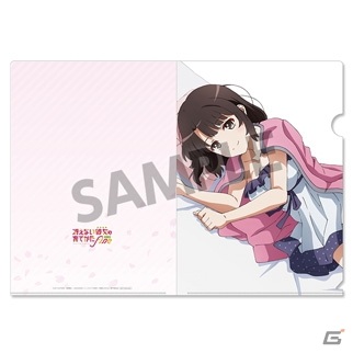 劇場版「冴えない彼女の育てかた Fine」の描き下ろし等身大いっしょ寝タペストリー、ポストカードセットが予約受付中の画像2