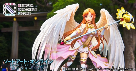 渋スクフィギュア「ソードアート・オンライン アスナ -天使 Ver-」の都内各地で撮影した新カットが公開！の画像1
