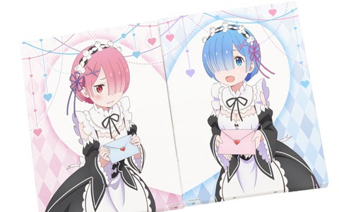 「Re:ゼロから始める異世界生活」レムとラムの「郵便局のネットショップ」限定グッズが販売開始