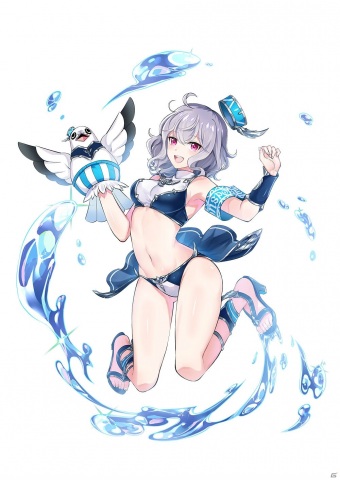 「イドラ ファンタシースターサーガ」水着姿のポポナが登場！「真夏のビーチガールガチャ」が開始の画像1