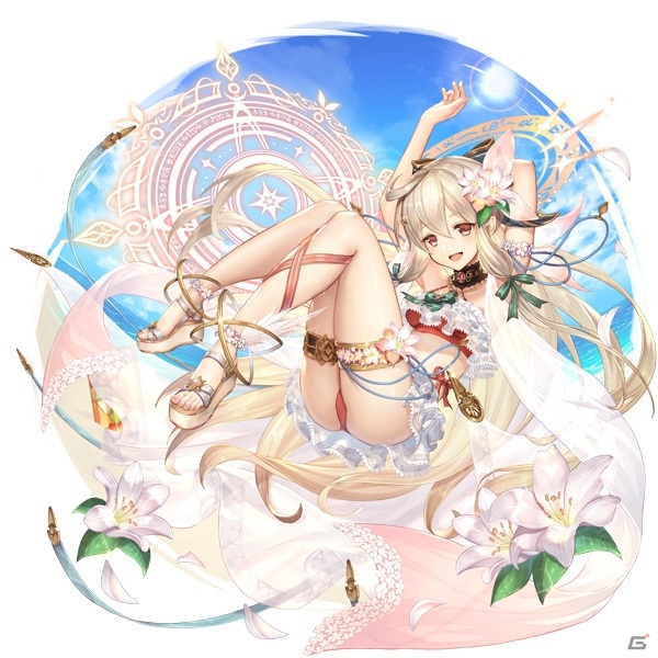 「幻獣契約クリプトラクト」サマーキャンペーンが開催！バレットやディオネが水着ユニットとして「涼風を呼ぶ守護女神」ガチャに登場の画像3