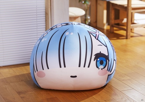 「Re:ゼロから始める異世界生活 レム びっぐもちぷちまるっこソファクッション」がF:NEXで予約開始の画像2