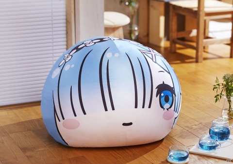 「Re:ゼロから始める異世界生活 レム びっぐもちぷちまるっこソファクッション」がF:NEXで予約開始の画像3