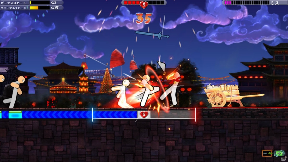 Switch「ワンフィンガーデスパンチ2」が配信開始！カートゥーン調のハードなバイオレンス表現にも注目の画像2