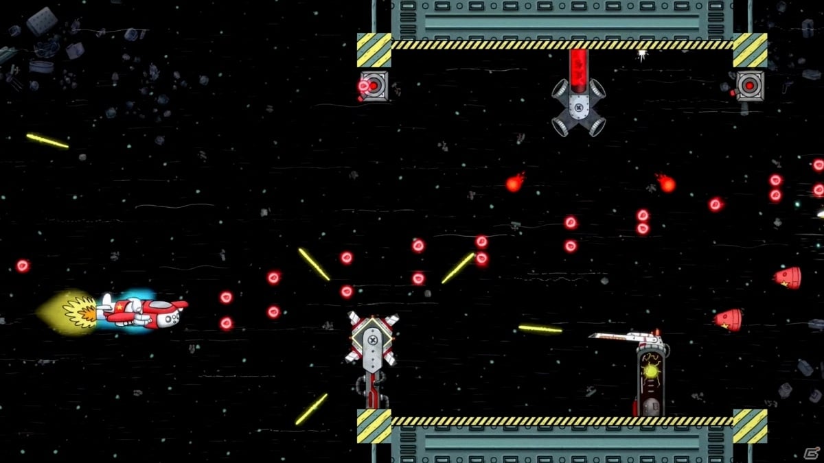 中指型の宇宙船で突き進め！接近戦もできるSTG「Freedom Finger」が7月22日にPS4/Switchで発売の画像10