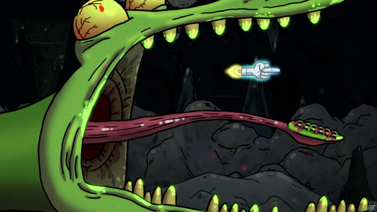 中指型の宇宙船で突き進め！接近戦もできるSTG「Freedom Finger」が7月22日にPS4/Switchで発売の画像6