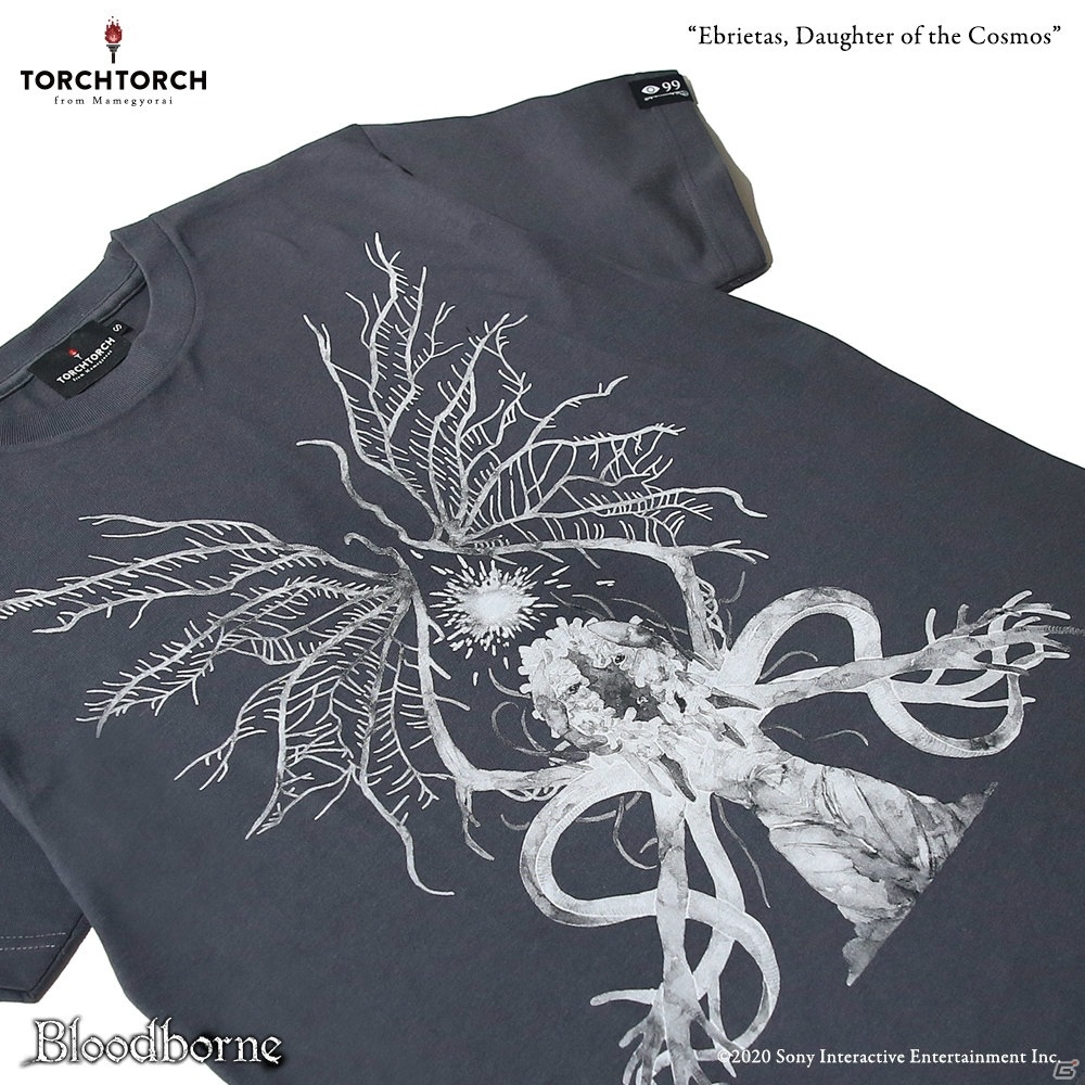 「Bloodborne」“時計塔のマリア”や“星の娘、エーブリエタース”をフィーチャーしたTシャツが8月上旬に発売！の画像19