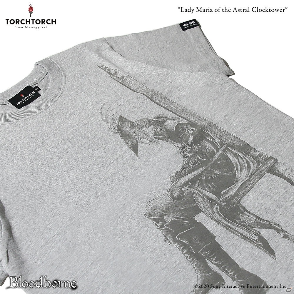「Bloodborne」“時計塔のマリア”や“星の娘、エーブリエタース”をフィーチャーしたTシャツが8月上旬に発売！の画像8