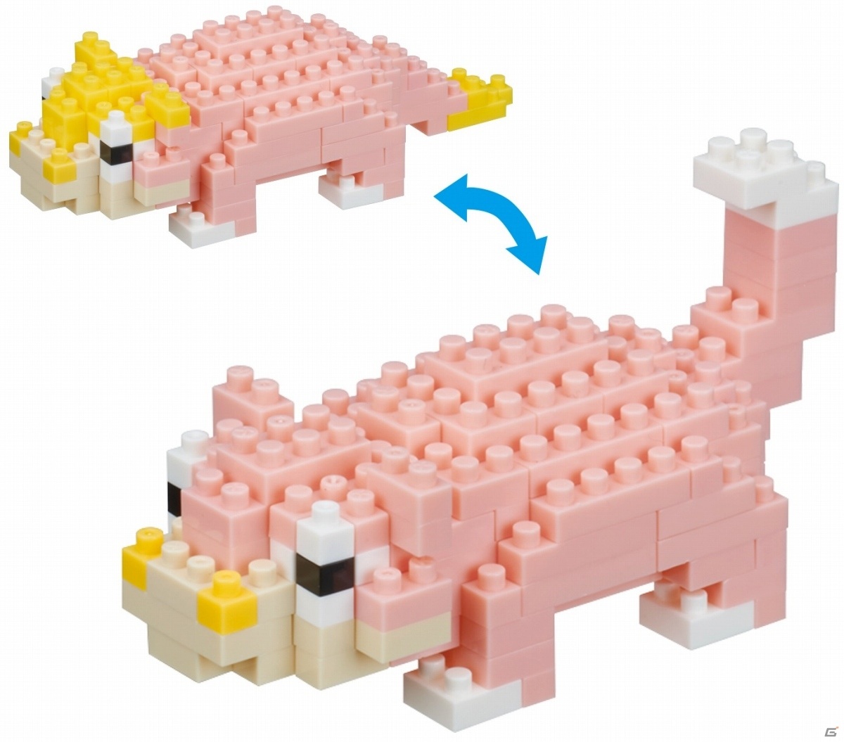世界最小級のブロックでポケモンのドット絵を再現！nanoblockのポケナノシリーズにヤドンやガラルポニータが登場の画像2