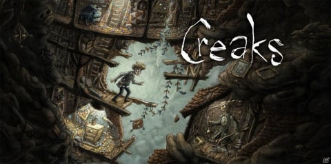剥がれた壁紙の下に、あるはずのない穴を見つけた―PS4/Switch「Creaks」が配信開始の画像1