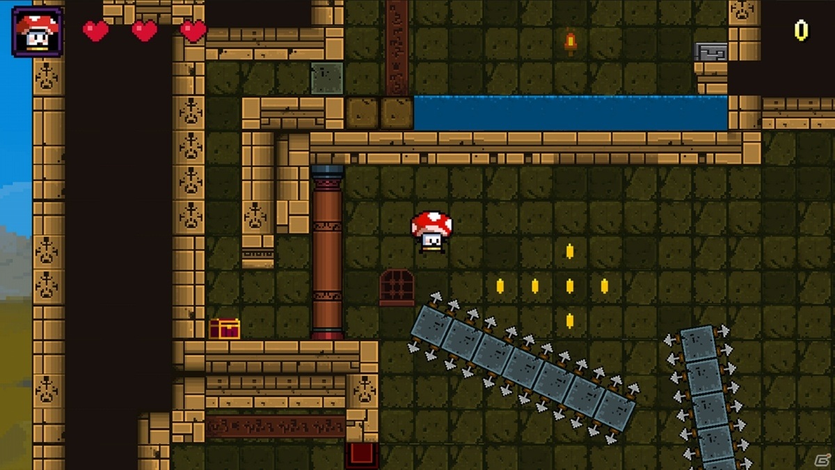 PS4/PS Vita/Switch「Mushroom Heroes」が7月30日に発売！3人のヒーローを切り替えながら進むパズルアクションの画像2