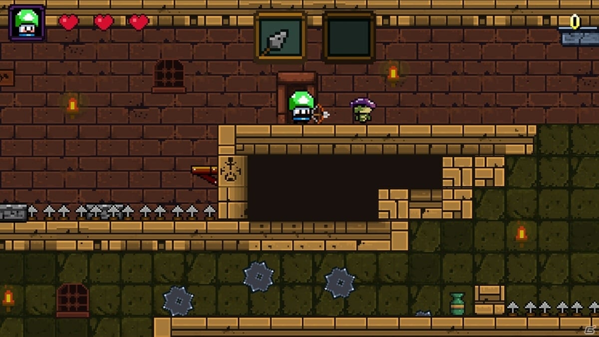 PS4/PS Vita/Switch「Mushroom Heroes」が7月30日に発売！3人のヒーローを切り替えながら進むパズルアクションの画像5