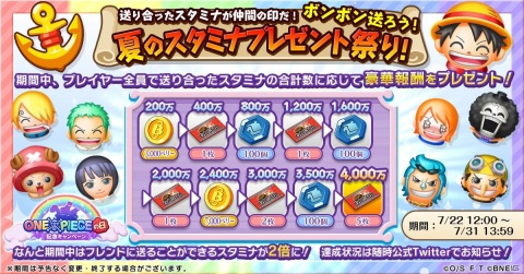 「ONE PIECE ボン！ボン！ジャーニー!!」ONE PIECEの日を記念した5大キャンペーンが開催！復刻ボンボンが登場するフェスが開始の画像5