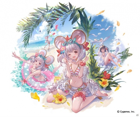 「グランブルーファンタジー」ビカラの水着スキンが登場！「ネズ水着スキンセット」が発売の画像3