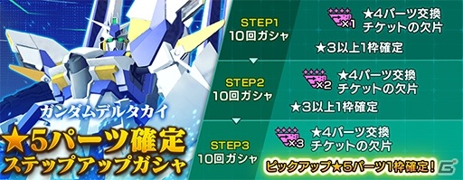 「ガンダムブレイカーモバイル」大型アップデートで★6が解禁！200連無料ガシャなど1周年記念10大キャンペーンもの画像28