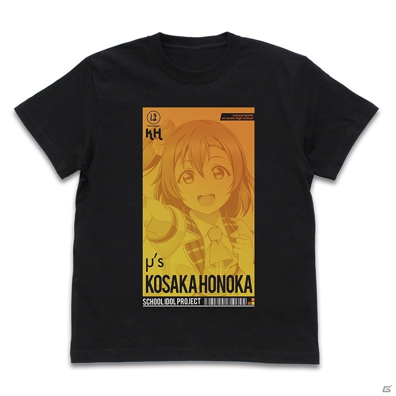 「ラブライブ！」よりμ'sメンバーの笑顔をデザインした「Tシャツ ALL STARS Ver.」が登場！の画像2