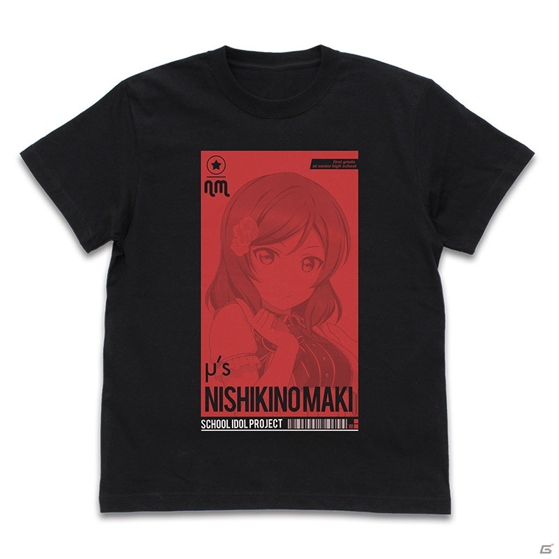 「ラブライブ！」よりμ'sメンバーの笑顔をデザインした「Tシャツ ALL STARS Ver.」が登場！の画像7