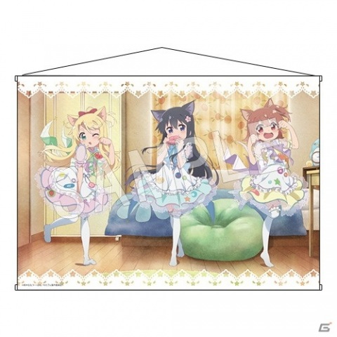 「私に天使が舞い降りた！」より猫耳メイド姿の描き下ろしイラストを使用した新作グッズが登場！の画像2