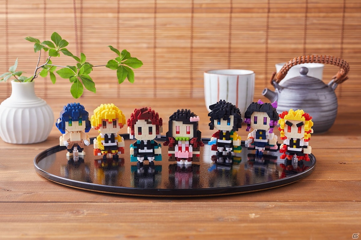 「nanoblock」鬼滅の刃シリーズがANIPLEX+にて受注開始！一次受付（受注生産）は8月2日までの画像2