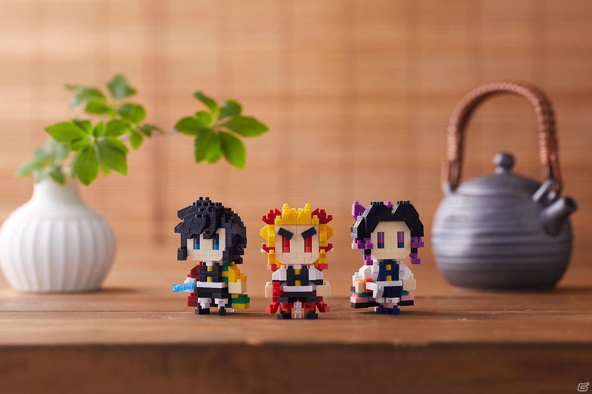 「nanoblock」鬼滅の刃シリーズがANIPLEX+にて受注開始！一次受付（受注生産）は8月2日までの画像5