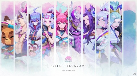 「リーグ・オブ・レジェンド」などRiot Gamesの各タイトルでクロスイベント「精霊の花祭り」が開催!の画像1