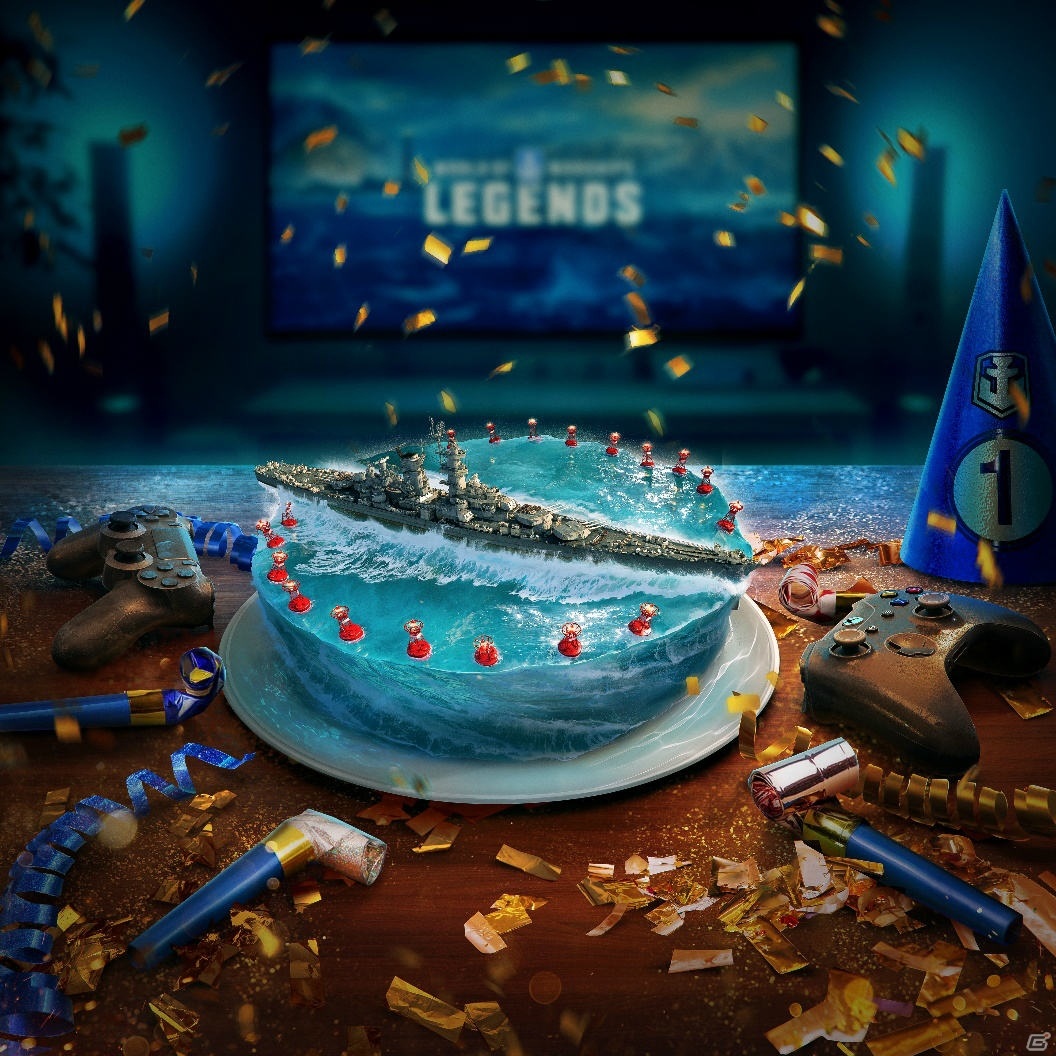 「World of Warships: Legends」サービス1周年の記念イベントが開催！アーリーアクセスにはフランス駆逐艦が登場の画像2