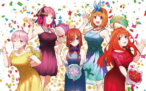 「五等分の花嫁展 MAKEOVER」が東京・大阪にて開催―春場ねぎ先生による新規描き下ろしビジュアルが公開！
