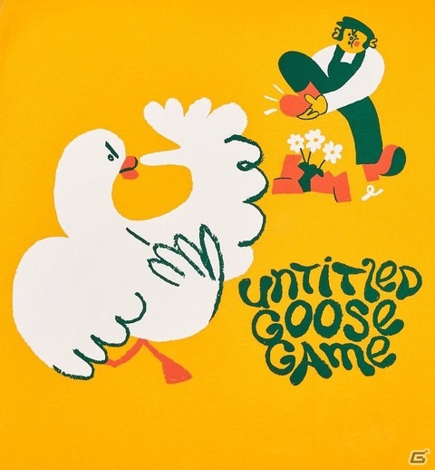 「Untitled Goose Game ～いたずらガチョウがやって来た！～」Tシャツやパペット靴下が数量・期間限定でプレオーダー開始！の画像6