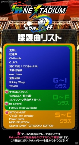 「GITADORA NEX＋AGE」ランキングバトルイベント「十天決戦 NEXTADIUM 第6弾 勇杯」が実施！の画像2