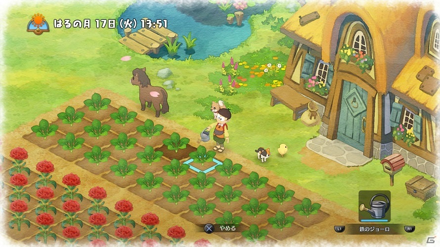 PS4版「ドラえもん のび太の牧場物語」が発売！Switch版含む無料アップデートも配信開始の画像2