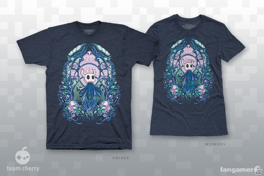 「Hollow Knight」失われたハロウネストを放浪する2人がTシャツになって登場！関連グッズの情報もの画像3