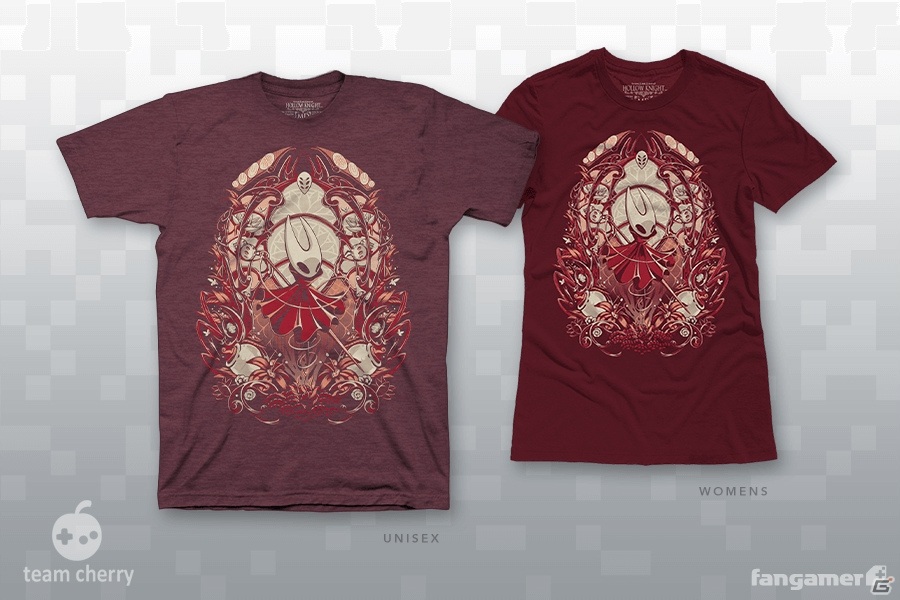 「Hollow Knight」失われたハロウネストを放浪する2人がTシャツになって登場！関連グッズの情報もの画像5