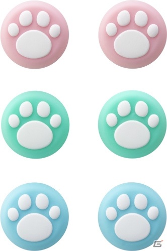 Switch用コントローラーの操作性がUP！アナログスティックカバー「ねこにゃん」シリーズにパステルカラーが登場の画像7