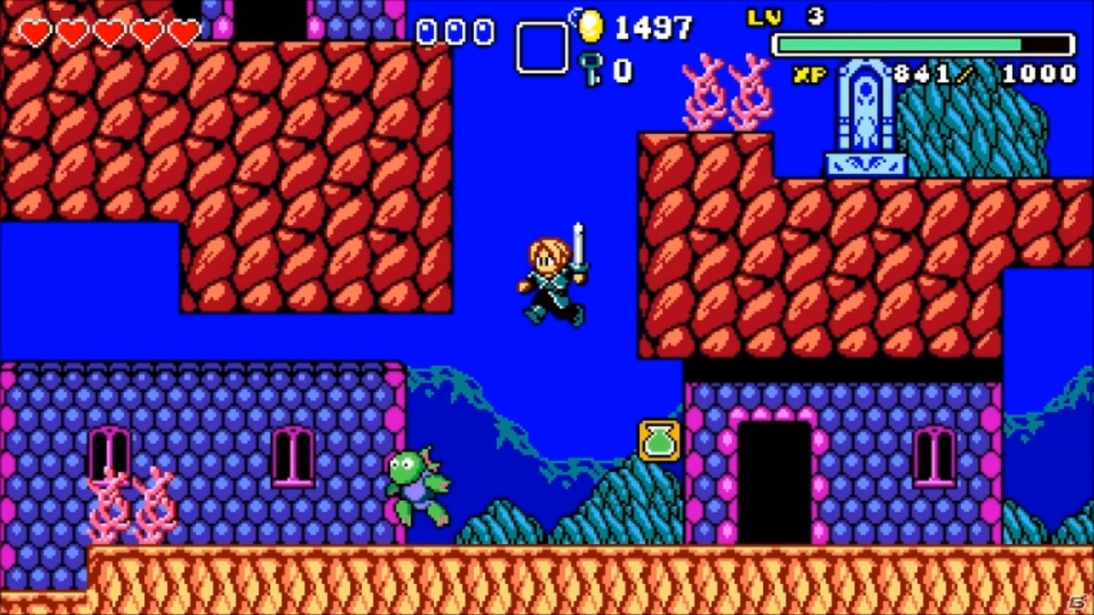 レトロなファンタジー世界が舞台の横スクロールアクションRPG「Aggelos」が配信開始！の画像2