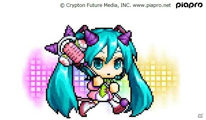 「メイプルストーリーM」にて「初音ミク」とのコラボイベントが開始！リズムゲーム「ミクのぷるぷるコンサート」が登場の画像9