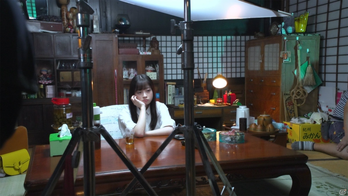 「放置少女～百花繚乱の萌姫たち～」橋本環奈さんと稲川淳二さんが共演する新TVCMが放送決定！メイキング映像が公開の画像8