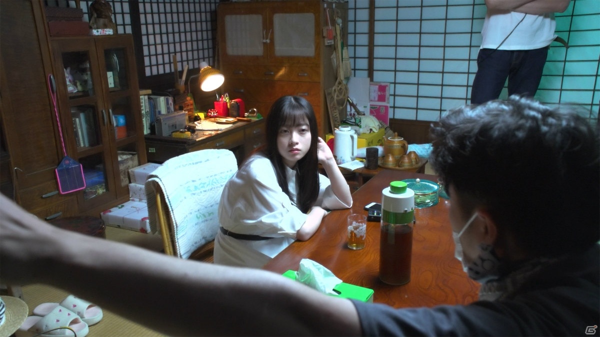 「放置少女～百花繚乱の萌姫たち～」橋本環奈さんと稲川淳二さんが共演する新TVCMが放送決定！メイキング映像が公開の画像9