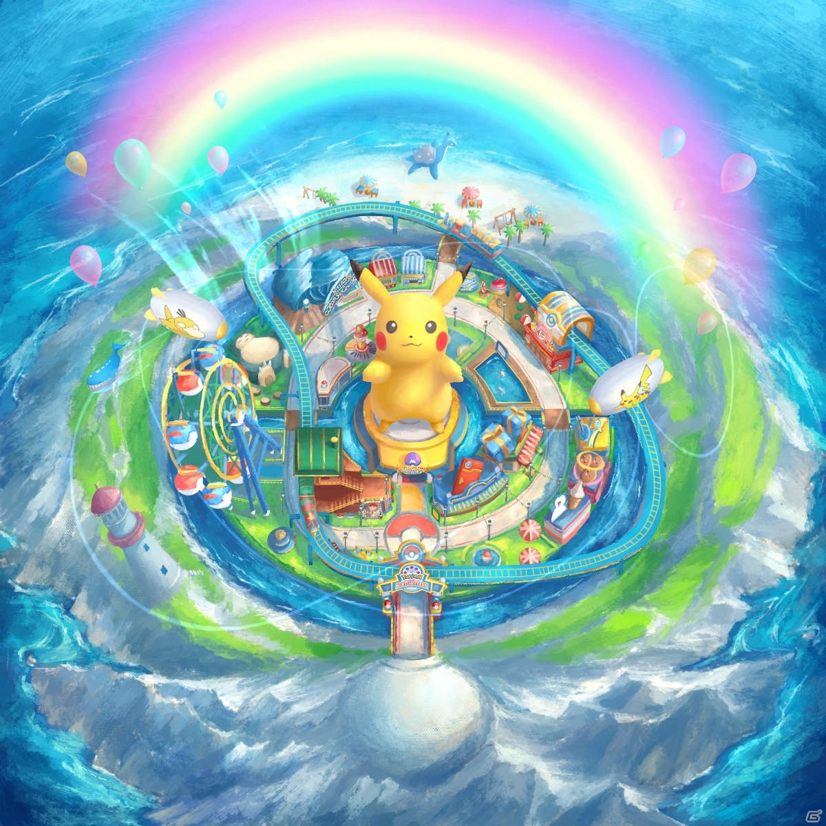 バーチャル遊園地「ポケモンバーチャルフェスト」が8月12日にcluster内でオープン！の画像6