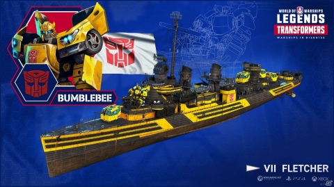 「World of Warships」「World of Warships: Legends」にて「トランスフォーマー」とのコラボが9月より開催決定！の画像8