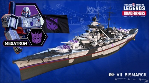 「World of Warships」「World of Warships: Legends」にて「トランスフォーマー」とのコラボが9月より開催決定！の画像9