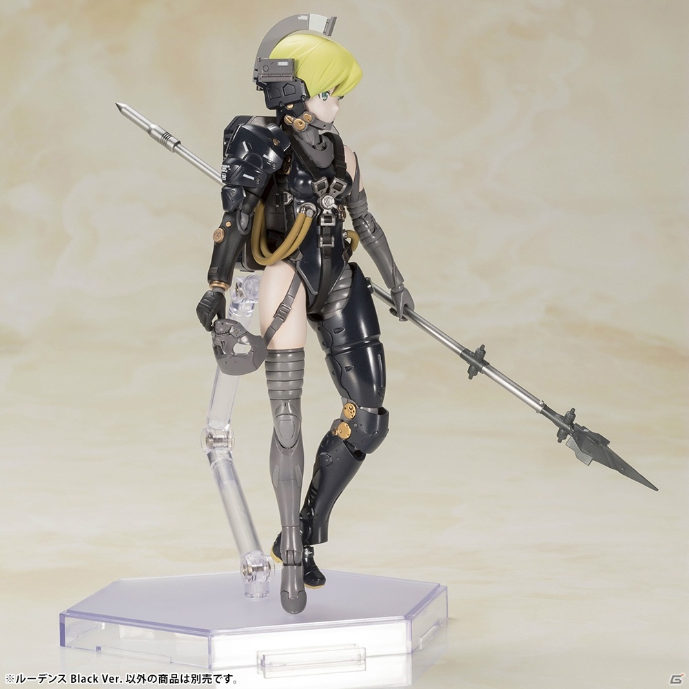 コジマプロダクションのシンボルキャラ「ルーデンス」の美少女化フィギュアにブラックバージョンが登場！の画像12