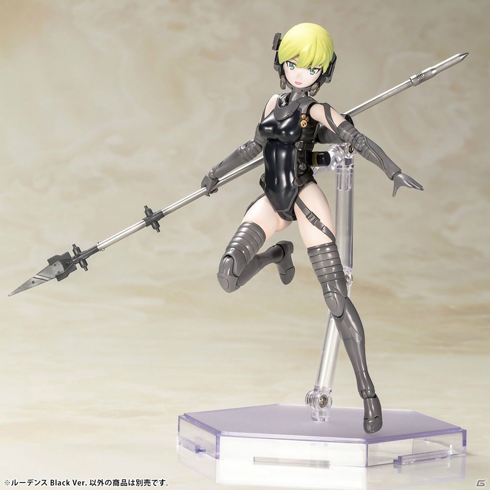 コジマプロダクションのシンボルキャラ「ルーデンス」の美少女化フィギュアにブラックバージョンが登場！の画像6